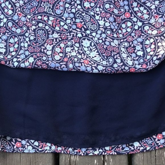 MICHAEL KORS Floral Paisley Ruffle Blouse - Picture 10 of 12